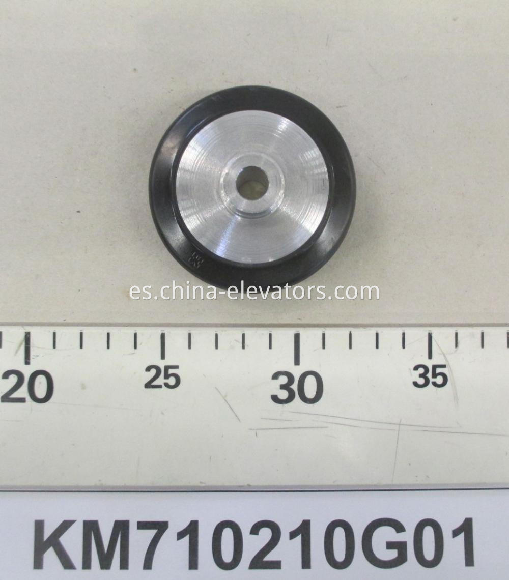 Rueda de fricción para tacómetro de motor KONE KM710210G01 Friction Wheel for KONE Motor Tachometer KM710210G01